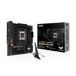 ASUS TUF GAMING B650M-PLUS WIFI AM5 MICRO-ATX MOTHERBOARD ASUS TUF GAMING B650M-PLUS WIFI AM5 MICRO-ATX MOTHERBOARD