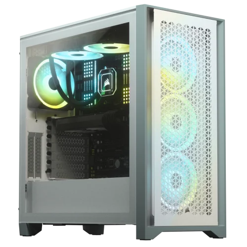 Corsair 4000D AIRFLOW Tempered Glass Mid-Tower ATX Casing White