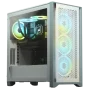 Corsair 4000D AIRFLOW Tempered Glass Mid-Tower ATX Casing White