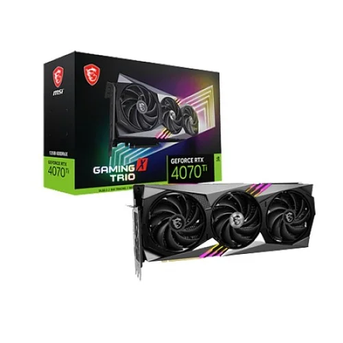 MSI GeForce RTX 4070 Ti GAMING X TRIO 12GB GDDR6X Graphics Card