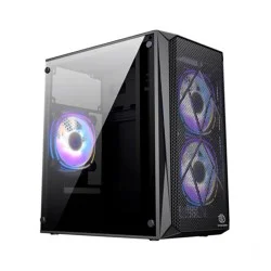 Revenger BULLET Mini Tower Micro ATX RGB Gaming Case