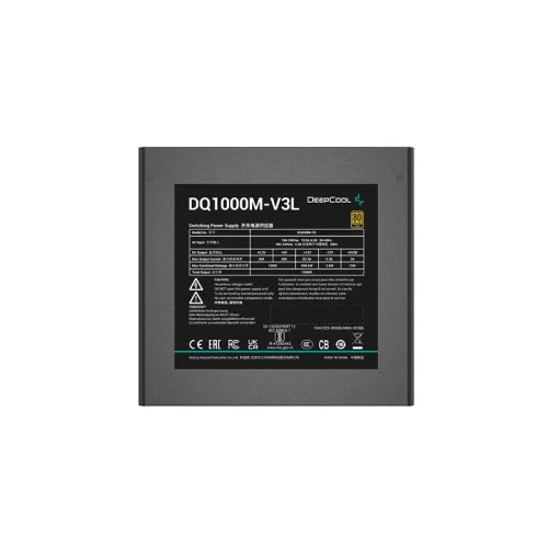 DEEPCOOL DQ1000M-V3L 1000W 80+ GOLD FULL MODULAR POWER SUPPLY