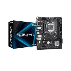 ASRock H470M-HDV/M.2 10th Gen Micro ATX Motherboard
