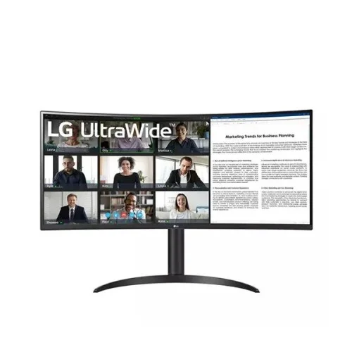 LG 34WR55QK-B 34" WQHD 100Hz UltraWide Curved Monitor
