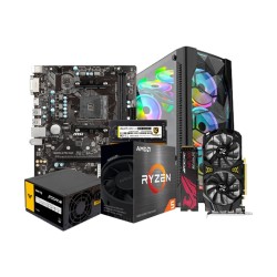 AMD Ryzen 5600 MSI  B450M-A 8GB RAM 512GB SSD Desktop PC