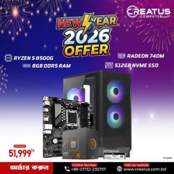 Budget PC with AMD Ryzen 5 8500G Processor