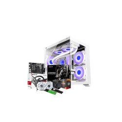 AMD Ryzen 5 5500 Biostar A520MS Motherboard 8GB RAM 240GB SSD Gaming PC With Graphics Card