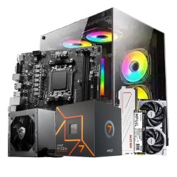 AMD Ryzen 7 7700 Gaming PC Build – High Performance 1080p/2K Gaming