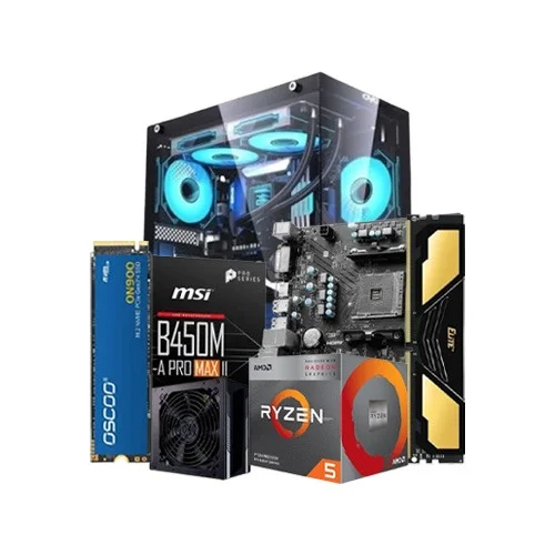 Budget PC with AMD Ryzen 5 3400G Processor