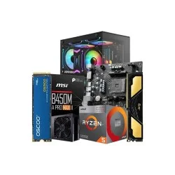 Budget PC with AMD Ryzen 5 3400G Processor