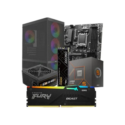 Budget PC With AMD Ryzen 5 8500G Processor