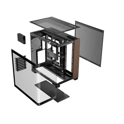 Antec C8 CURVE WOOD Elite Constellation Series ARGB Full View E-ATX Gaming Casing