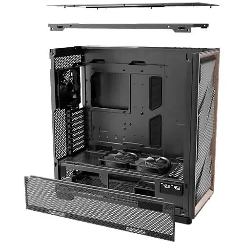 Antec Flux PRO Black Flow Luxury Full Tower Gaming Casing