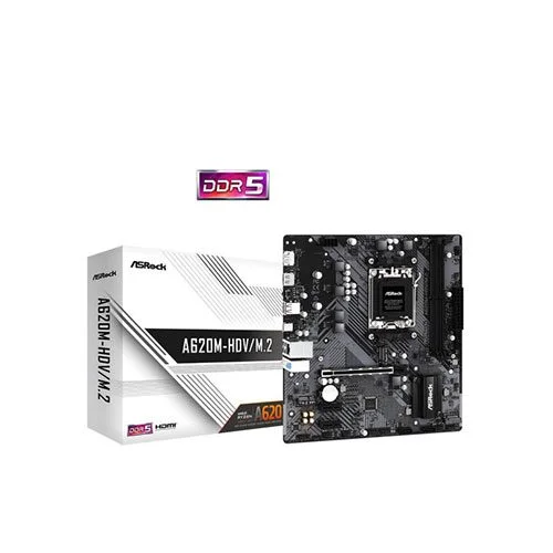 ASRock A620M-HDV/M.2 AMD Motherboard