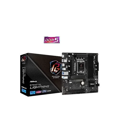 ASRock B760M PG Lightning Intel Motherboard