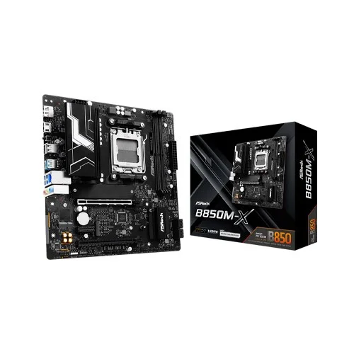 ASRock B850M-X AMD Socket AM5 Ryzen 9000 Motherboard