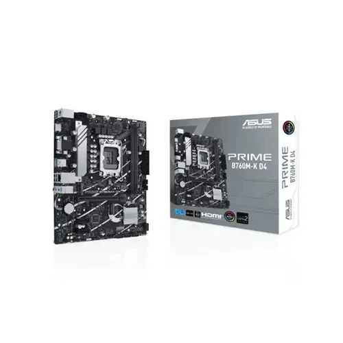 Asus PRIME B760M-K D4 mATX Motherboard