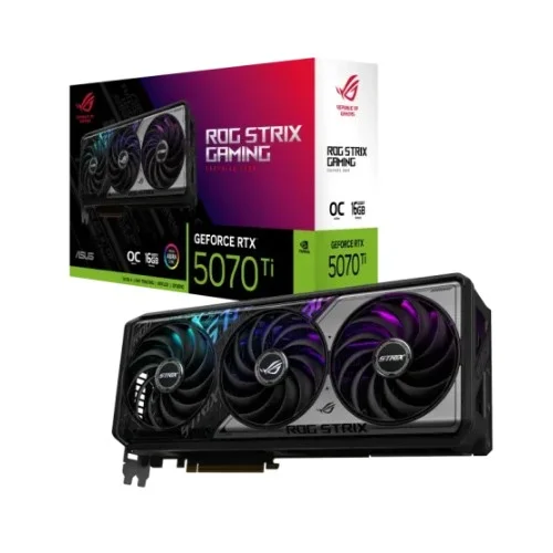 ASUS ROG Strix GeForce RTX 5070 Ti 16GB GDDR7 OC Edition Graphics Card