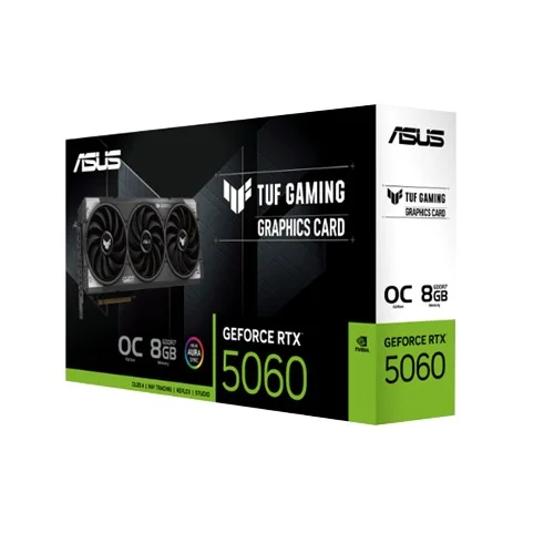 ASUS TUF Gaming GeForce RTX™ 5060 8GB GDDR7 OC Edition Graphics Card