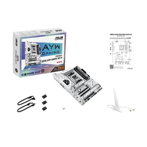 ASUS X870 AYW GAMING WIFI W AMD X870 AM5 ATX Gaming Motherboard