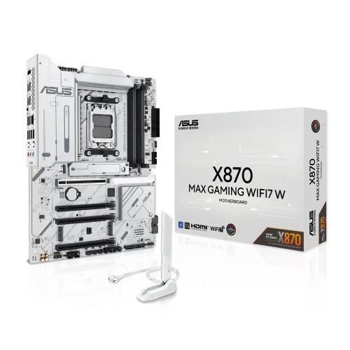 Asus X870 MAX GAMING WIFI7 W AM5 ATX Motherboard