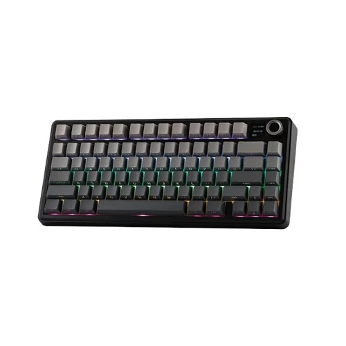 AULA F75 MAX Tri-Mode Wireless Gasket Mechanical Keyboard - Black