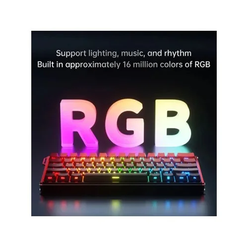 AJAZZ ALUX 60 HE Plus ARGB Aluminum Mechanical Gaming Keyboard