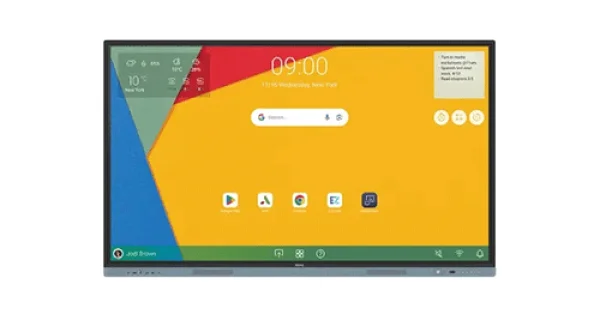 BenQ RM7504 75 Inch 4K UHD Education Interactive Flat Panel Display ...