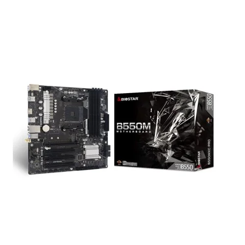 BIOSTAR B550MXC PRO AMD AM4 MICRO ATX MOTHERBOARD