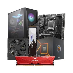Budget PC with AMD Ryzen 7 7700 Gaming Processor