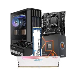 Budget PC with AMD Ryzen 5 7600 Gaming Processor
