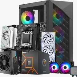 Budget PC with AMD Ryzen 7 7700 Gaming Processor