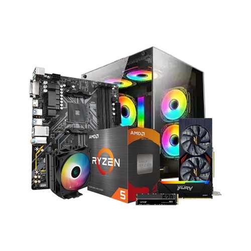 Budget PC With AMD Ryzen 5 5600X Processor