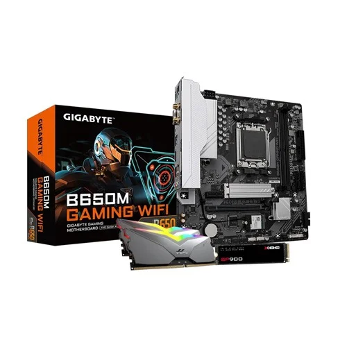 Budget PC With GIGABYTE B650M GAMING WIFI mATX AM5 Motherboard (FULL BUILD )