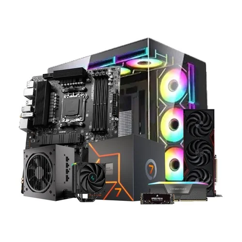 Budget PC With AMD Ryzen 7 7700 Gaming Processor