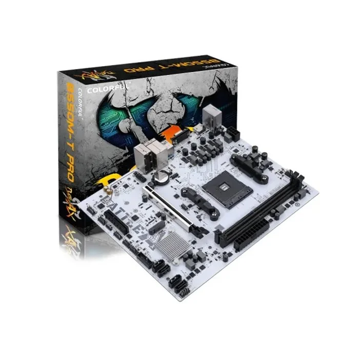 AMD B450 M-ATX Motherboard: DDR4-3600 Support | 2.5G LAN | PCIe