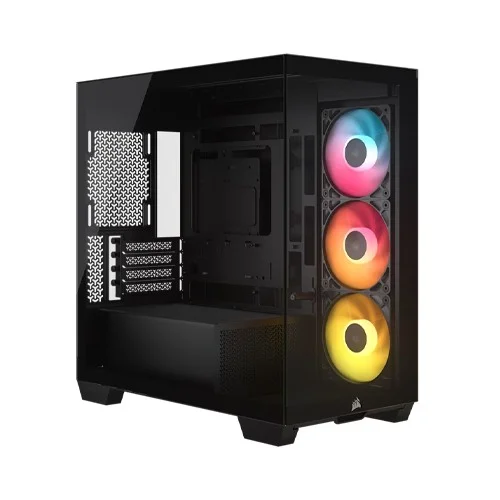 CORSAIR 2800X RS-R ARGB Micro-ATX PC Case Black