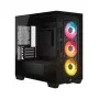 CORSAIR 2800X RS-R ARGB Micro-ATX PC Case Black