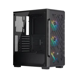 Corsair iCUE 220T RGB Tempered Glass Mid-Tower Black Smart Case