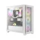 Corsair iCUE 4000D RGB AIRFLOW Mid-Tower Casing (White)