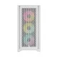 Corsair iCUE 4000D RGB AIRFLOW Mid-Tower Casing (White)