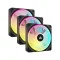 Corsair iCUE LINK QX120 RGB Case Fan Starter Kit with iCUE LINK System Hub