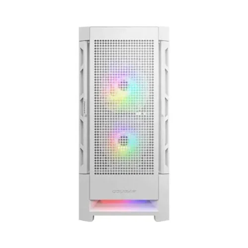 Cougar Airface RGB Mid Tower E-ATX White Gaming Casing