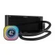 Corsair iCUE LINK H100i LCD Liquid CPU Cooler (Black)