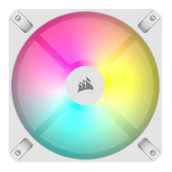 Corsair iCUE AR120 Digital ARGB PWM 120mm (1xFAN) White Casing Cooling Fan