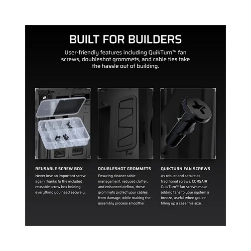 Corsair iCUE LINK 5000T LX RGB Mid-Tower High-Performance PC Case