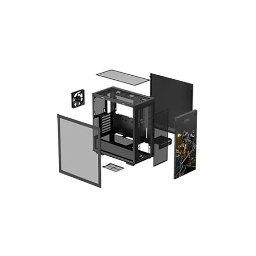 DeepCool CH510 ZORIA Mid Tower Micro ATX Computer Case