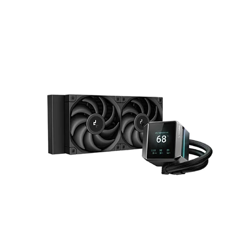 DeepCool MYSTIQUE 240 240mm Liquid CPU Cooler with TFT LCD Screen