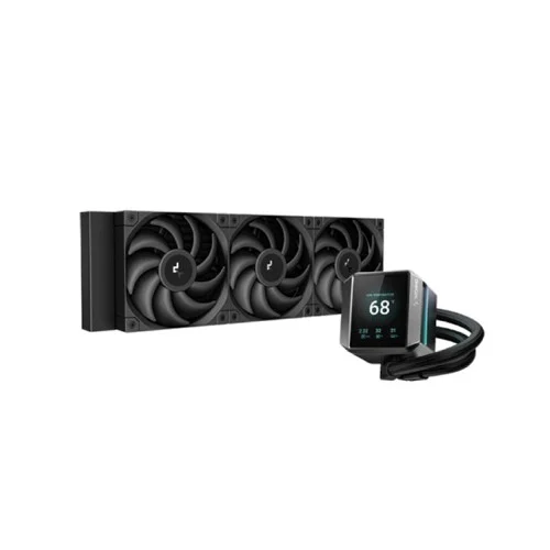 DeepCool MYSTIQUE 360 360mm Liquid CPU Cooler with TFT LCD Screen