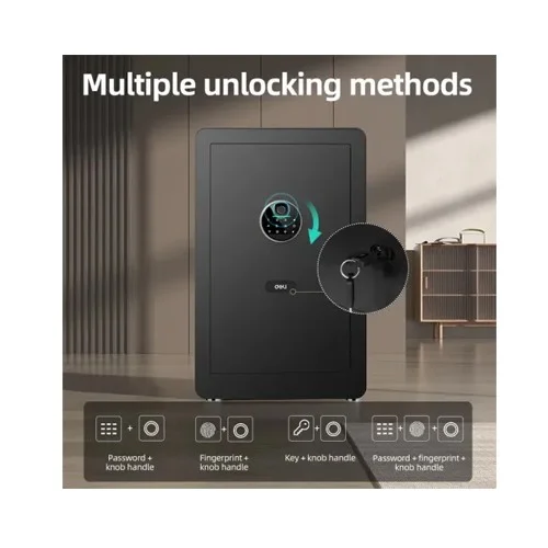 Deli ET630 Fingerprint Password Digital Safe Box